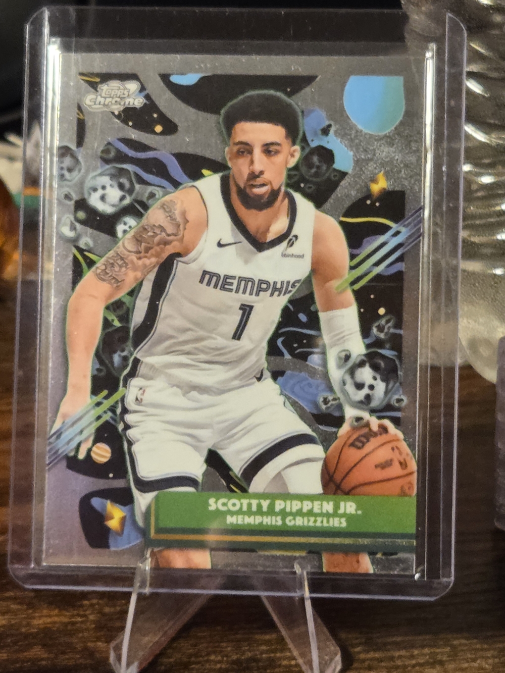 This image shows a Scotty Pippen Jr. Memphis Grizzlies.